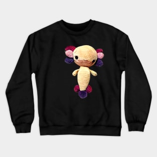 Cute axolotl to cuddle Crewneck Sweatshirt